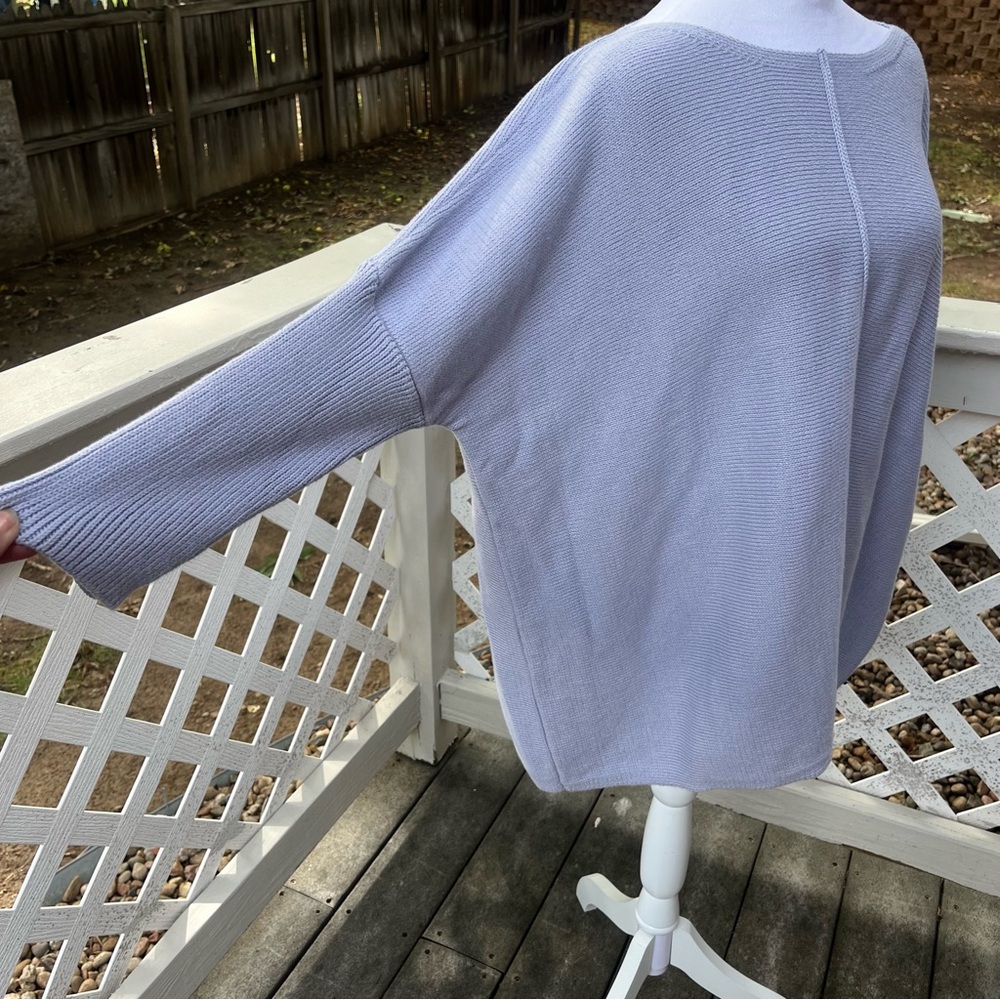 Shannon PasseroCanada Gemma Rejuvenate Pullover Medium Lavender Cotton Lagenlook - Picture 4 of 11